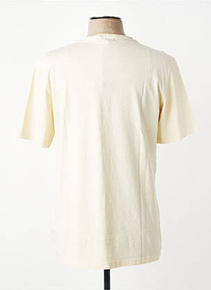 T-shirt coupe cintrée manches courtes beige TRAMAROSSA homme
