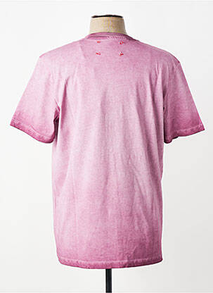 T-shirt coupe cintrée manches courtes violet BOB homme