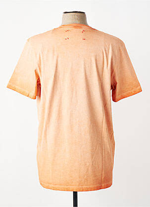 T-shirt coupe cintrée manches courtes orange BOB homme