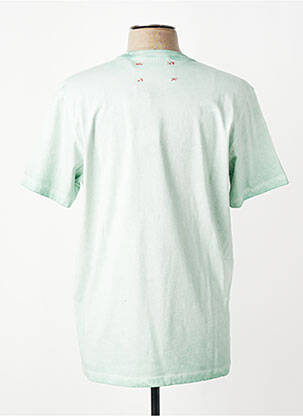 T-shirt coupe cintrée manches courtes vert BOB homme
