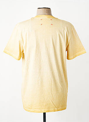 T-shirt coupe cintrée manches courtes jaune BOB homme
