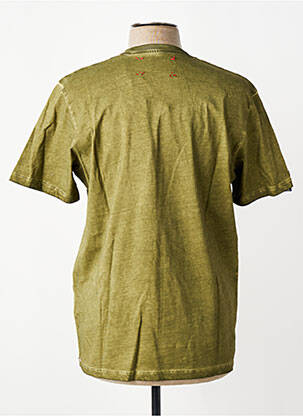 T-shirt broderie manches courtes vert BOB homme