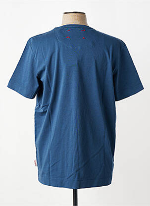 T-shirt broderie bleu BOB homme