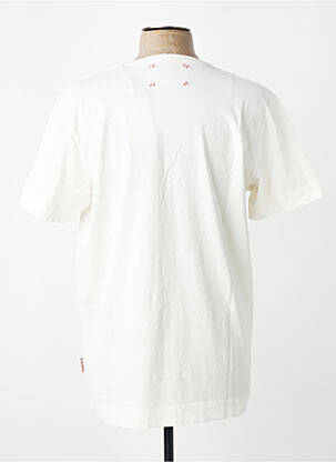 T-shirt coupe cintrée manches courtes beige BOB homme