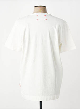 T-shirt coupe cintrée manches courtes beige BOB homme