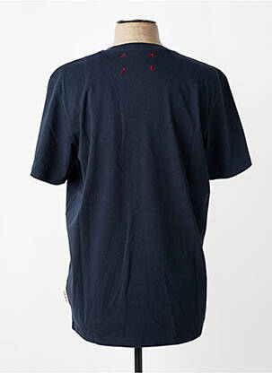 T-shirt coupe cintrée manches courtes bleu BOB homme