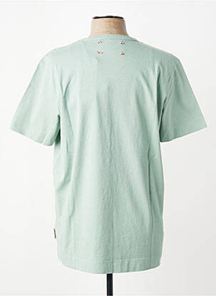 T-shirt coupe cintrée manches courtes vert BOB homme