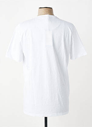 T-shirt coupe cintrée manches courtes blanc BOB homme