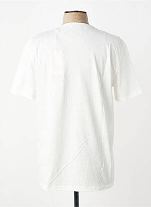 T-shirt broderie manches courtes beige BOB homme