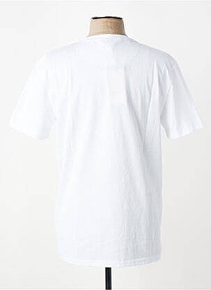 T-shirt coupe cintrée manches courtes blanc BOB homme