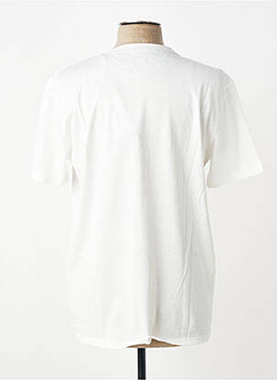T-shirt coupe cintrée manches courtes beige BOB homme