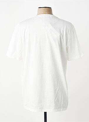 T-shirt coupe cintrée manches courtes beige BOB homme