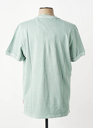 T-shirt coupe cintrée manches courtes vert BOB homme