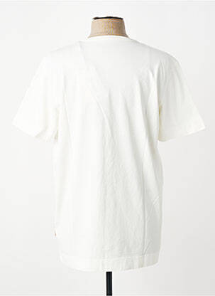 T-shirt coupe cintrée manches courtes beige BOB homme