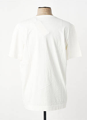 T-shirt coupe cintrée manches courtes beige BOB homme