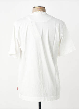 T-shirt broderie manches courtes beige BOB homme