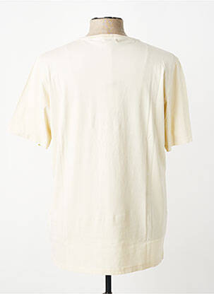 T-shirt coupe cintrée manches courtes beige TRAMAROSSA homme
