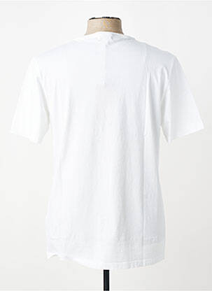 T-shirt broderie manches courtes blanc TRAMAROSSA homme