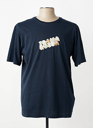 T-shirt coupe cintrée manches courtes bleu TRAMAROSSA homme