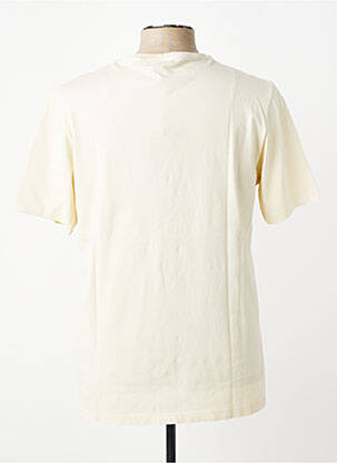 T-shirt coupe cintrée manches courtes beige TRAMAROSSA homme