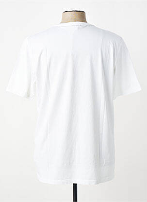 T-shirt coupe cintrée manches courtes blanc TRAMAROSSA homme