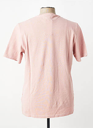 T-shirt broderie manches courtes rose TRAMAROSSA homme