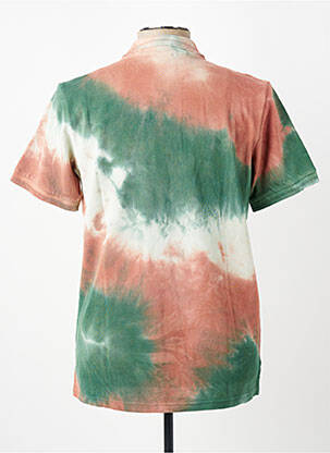 Polo stretch manches courtes vert BOB homme