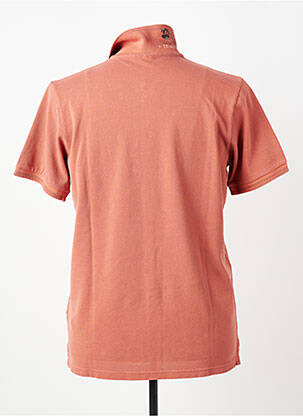 Polo sérigraphie manches courtes orange BOB homme