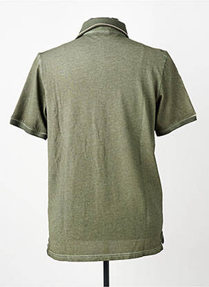 Polo stretch manches courtes vert BOB homme