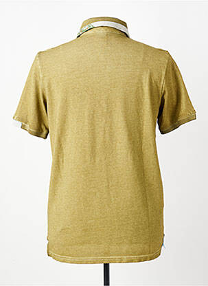 Polo stretch manches courtes vert BOB homme