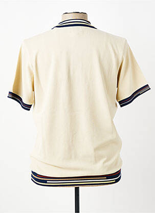 Polo stretch manches courtes beige BOB homme