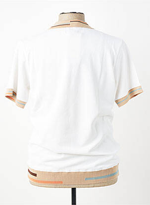 Polo stretch manches courtes beige BOB homme