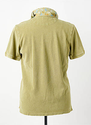 Polo stretch manches courtes vert BOB homme