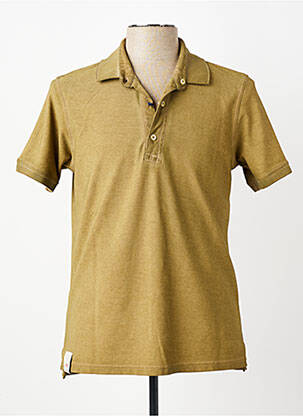 Polo stretch manches courtes vert BOB homme