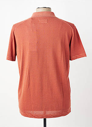 Pull stretch manches courtes orange BOB homme