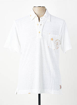 Polo tissage jersey manches courtes beige BOB homme