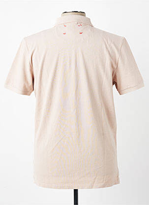 Polo stretch manches courtes rose BOB homme