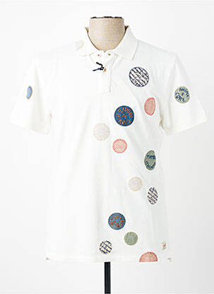 Polo stretch manches courtes beige BOB homme