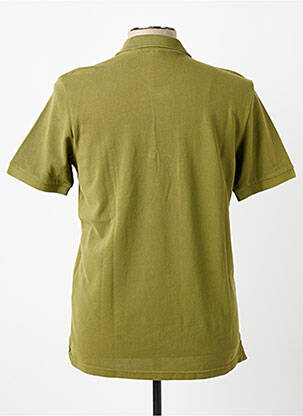 Polo sérigraphie manches courtes vert BOB homme