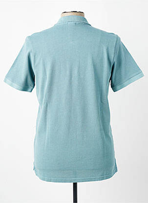 Polo sérigraphie manches courtes bleu BOB homme