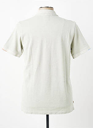 Polo stretch manches courtes beige BOB homme