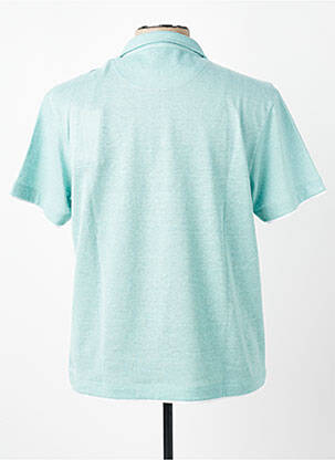 Pull stretch manches courtes bleu BOB homme