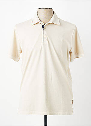 Polo stretch manches courtes beige BOB homme
