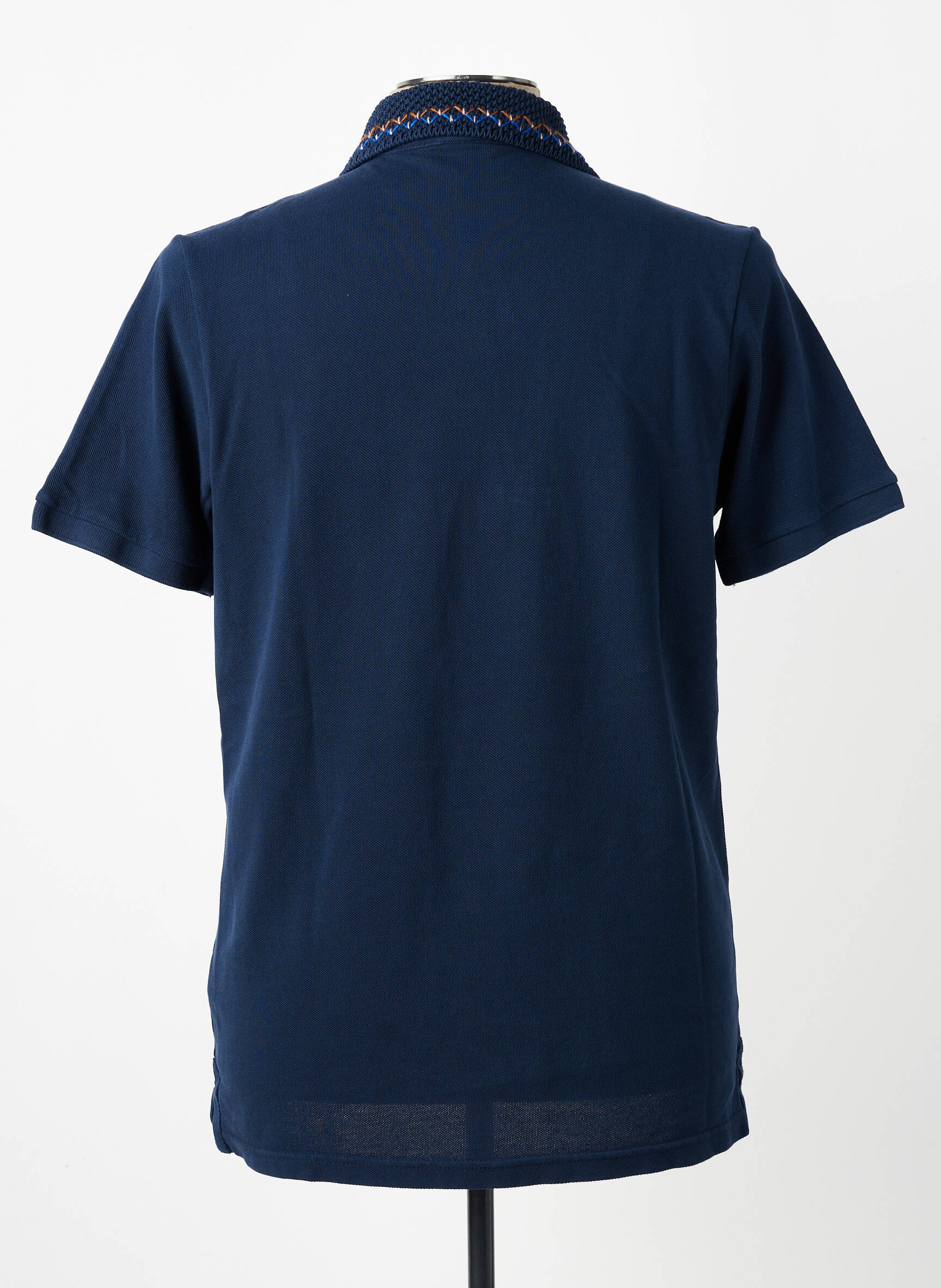 Polo stretch manches courtes bleu BOB homme