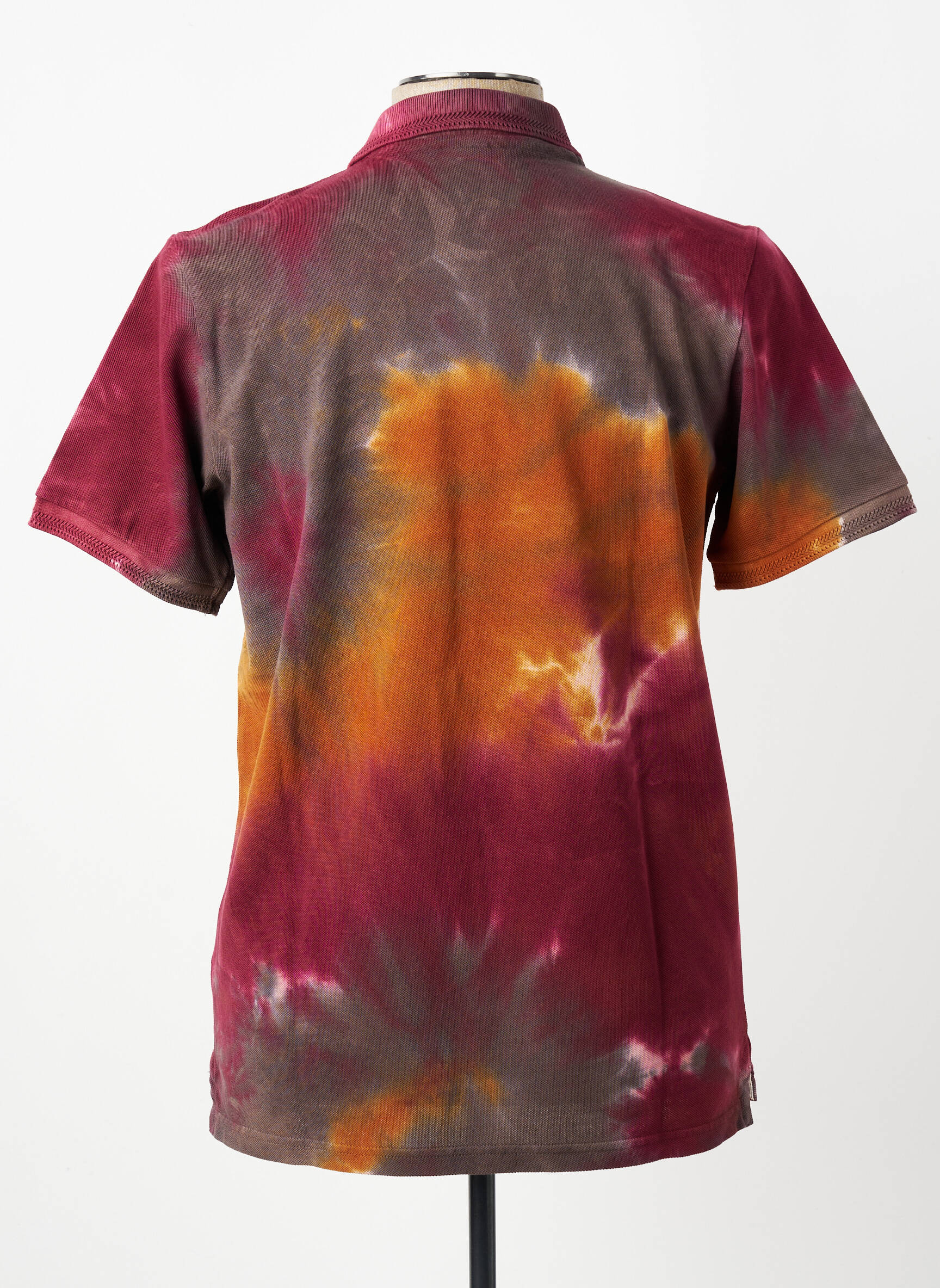 Polo stretch manches courtes rouge BOB homme