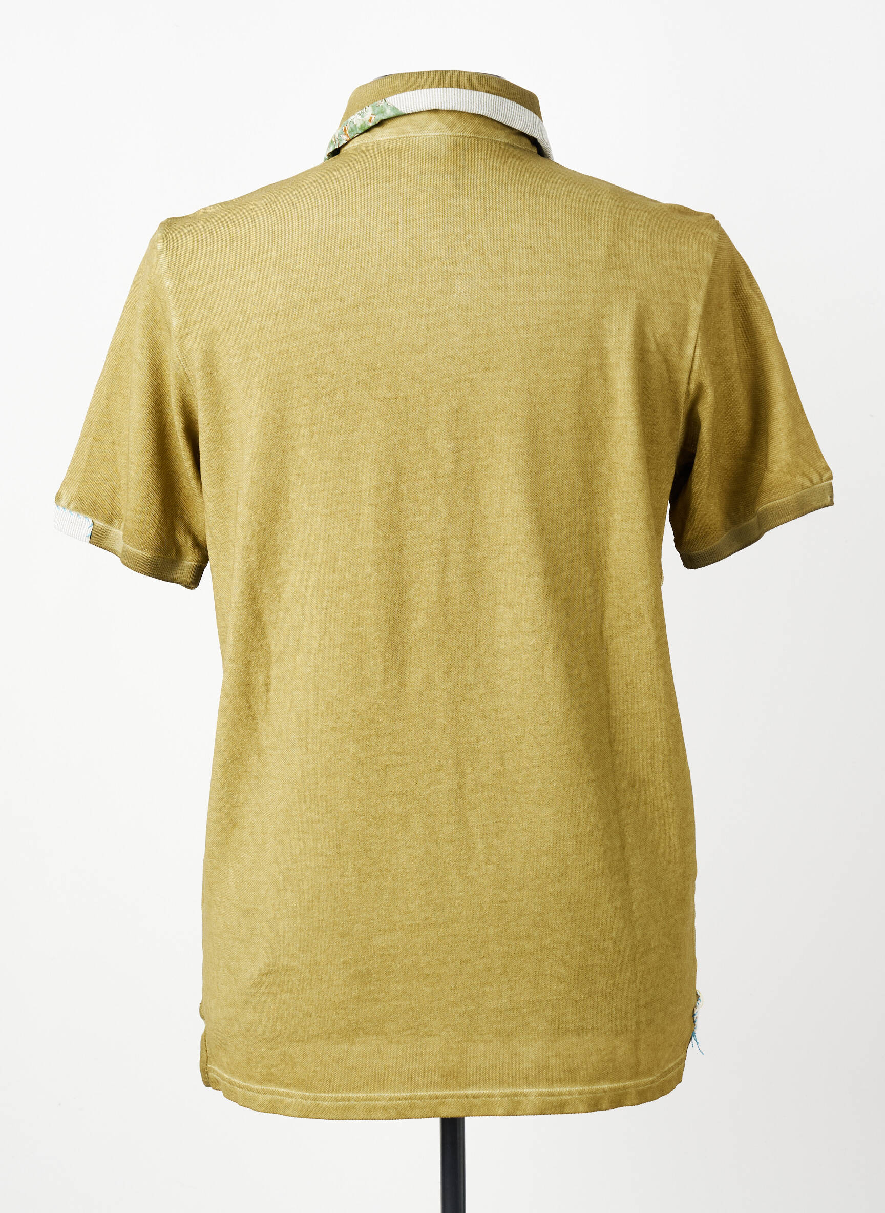 Polo stretch manches courtes vert BOB homme