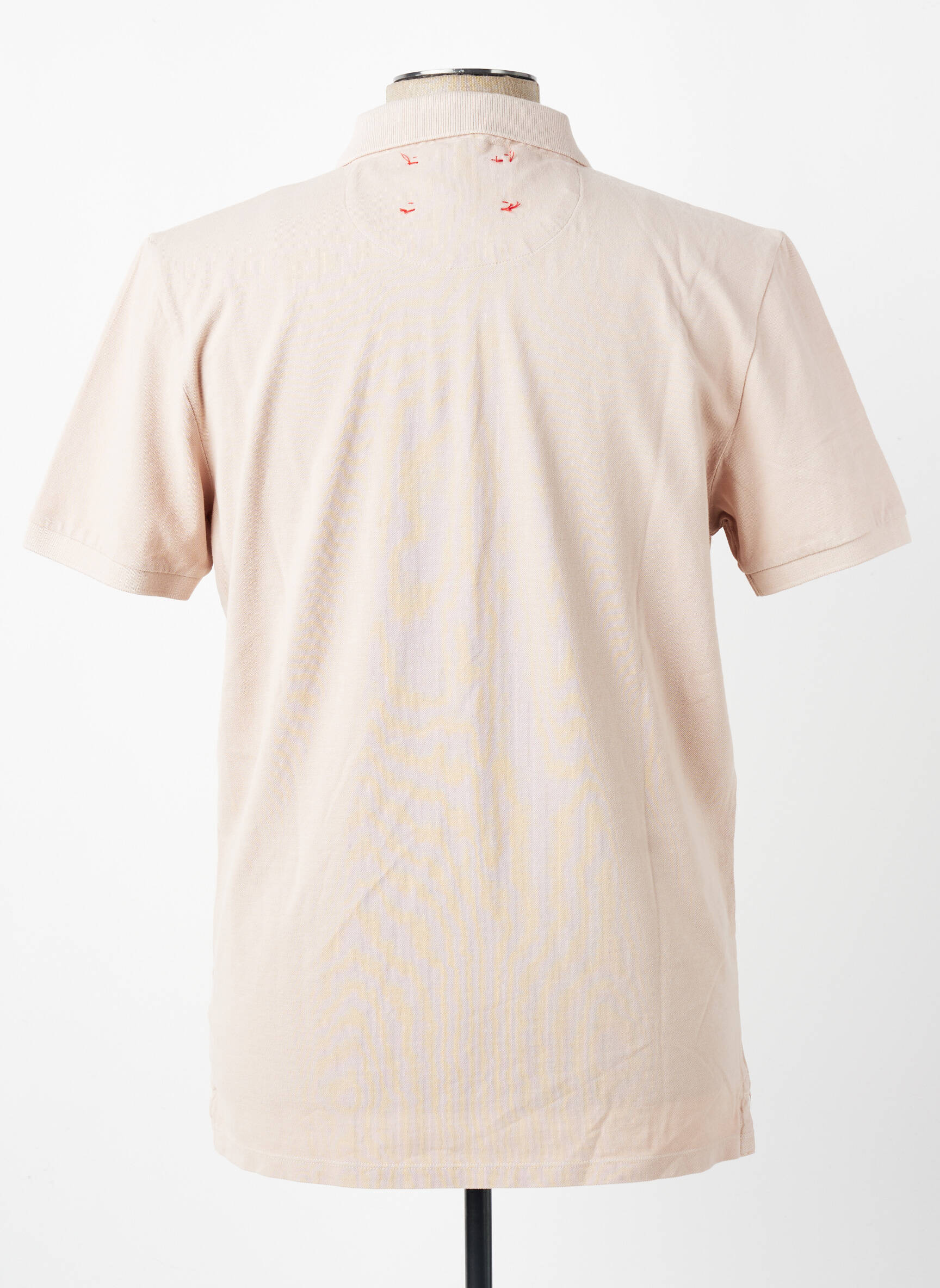 Polo stretch manches courtes rose BOB homme