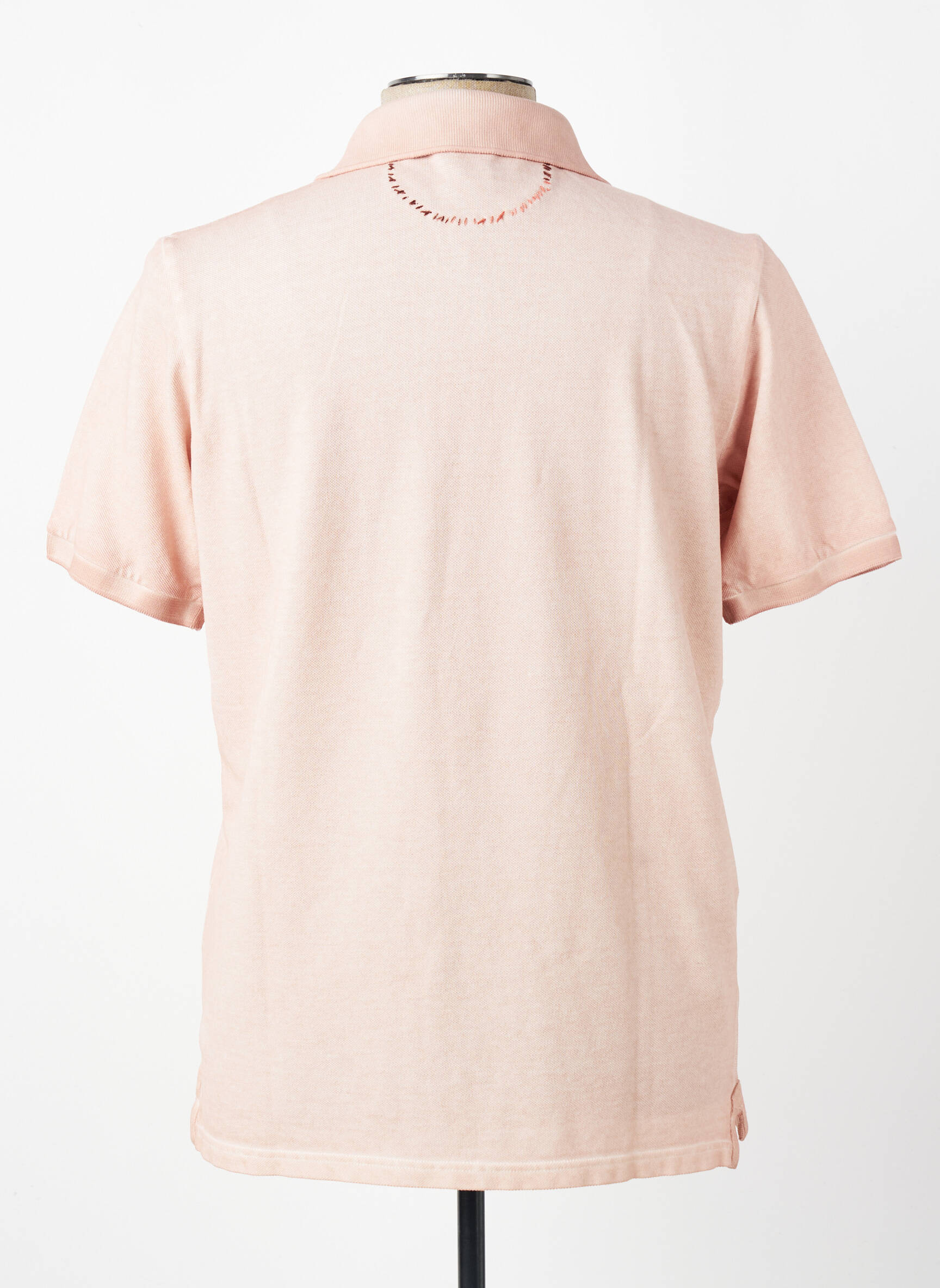 Polo stretch manches courtes rose BOB homme