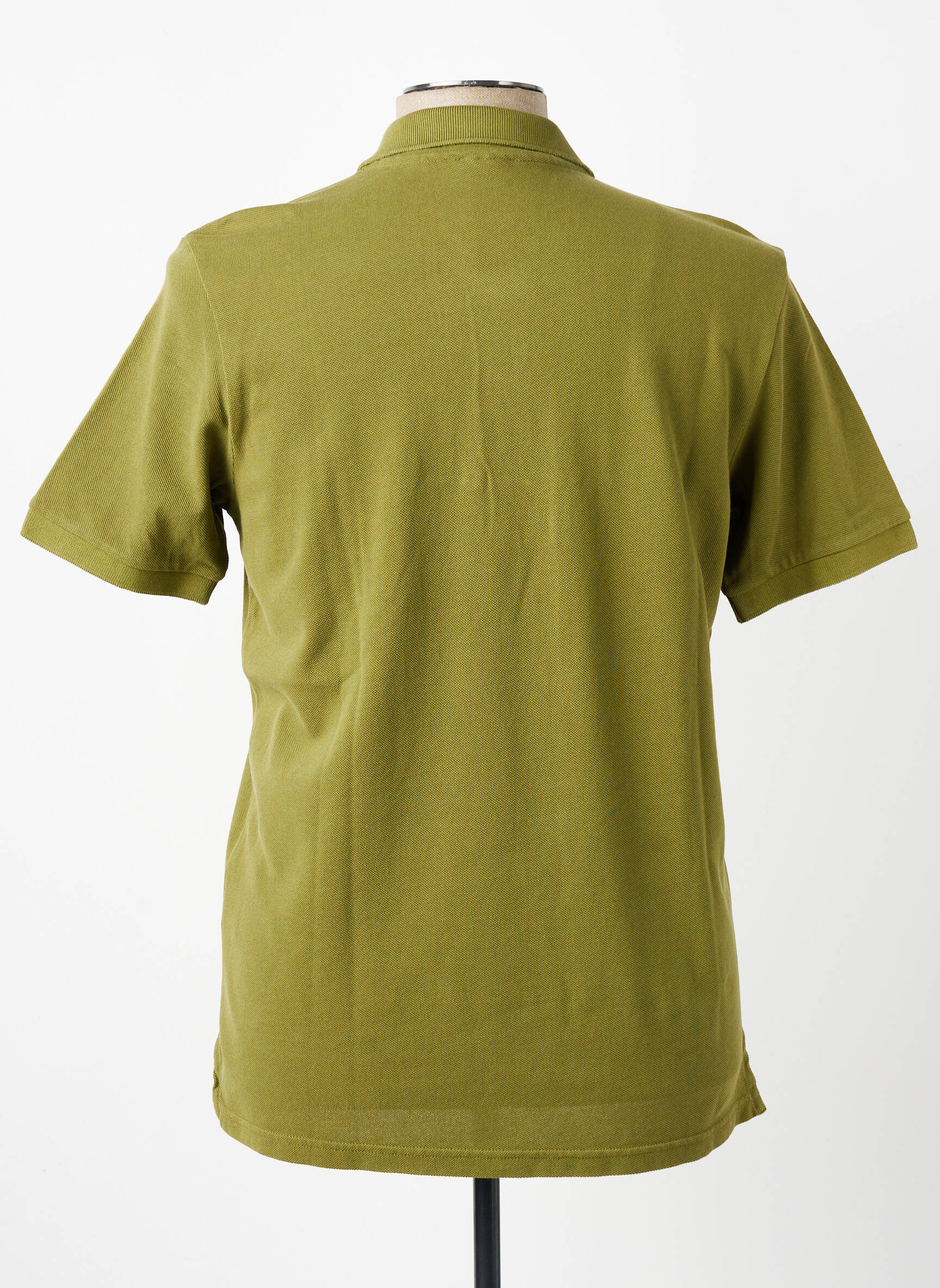 Polo sérigraphie manches courtes vert BOB homme