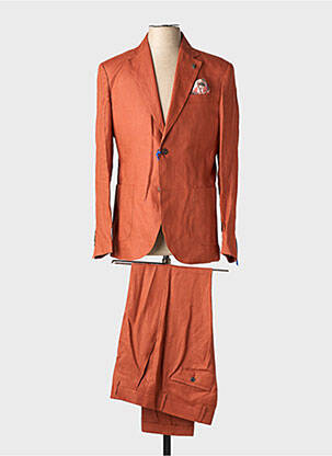 Costume de cérémonie poches orange BOB homme